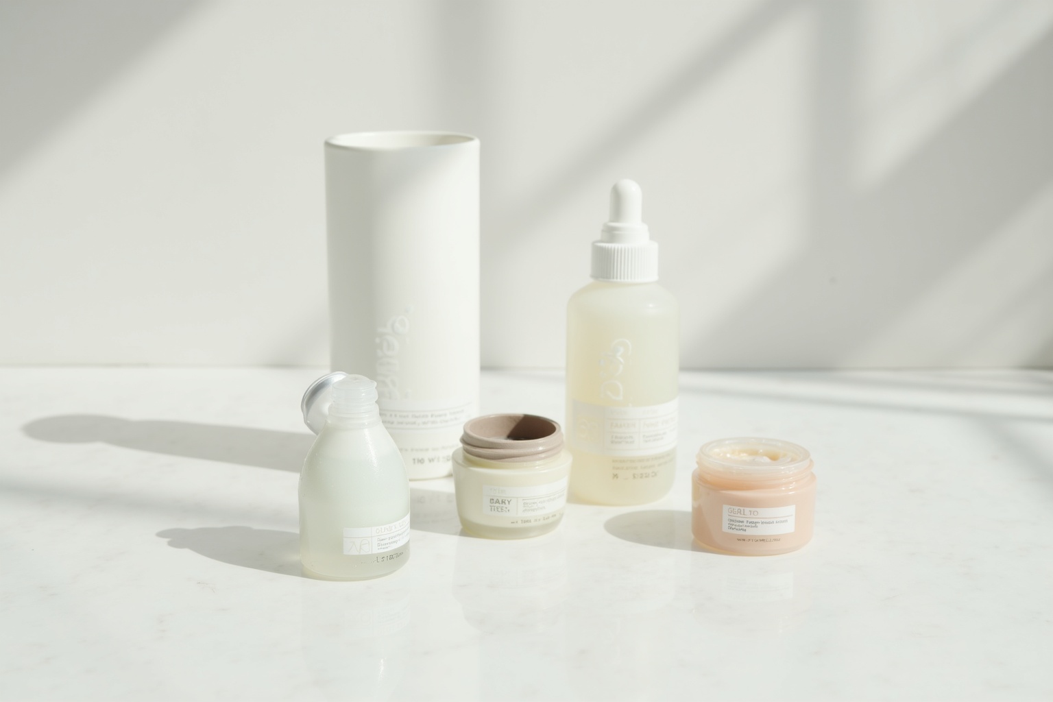 Mischhaut pflegen – Frau cremt Gesicht mit Hautpflege