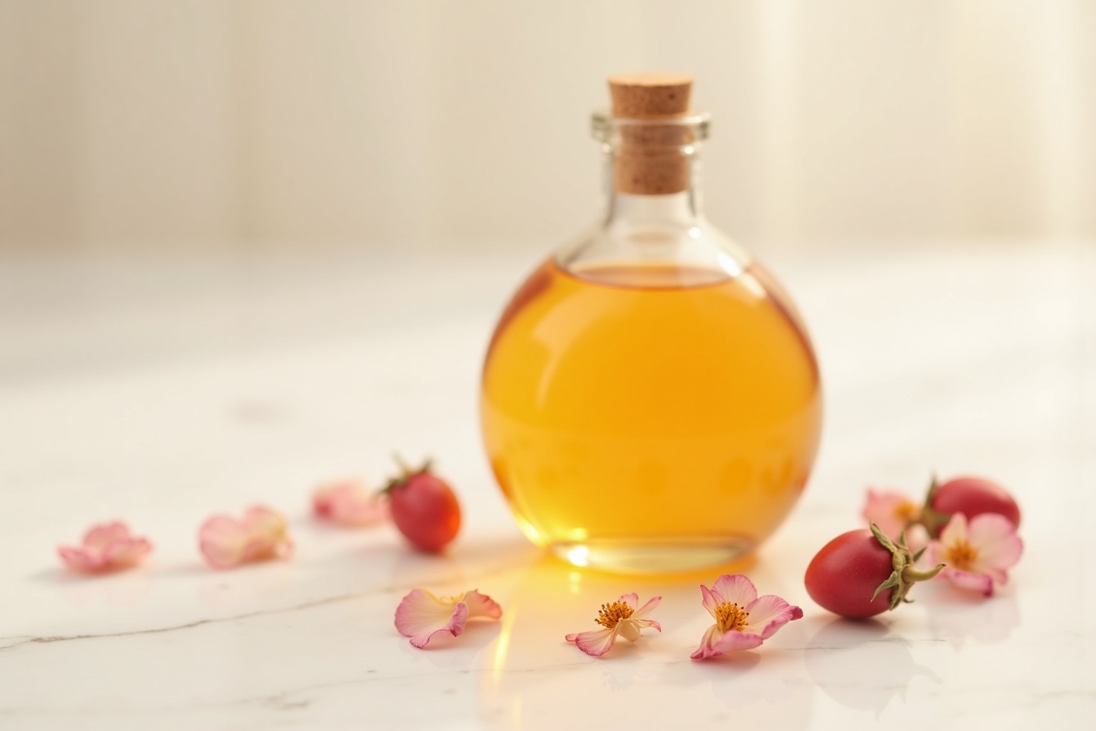 Hagebuttenöl – Wirkungsvolles Naturkosmetik-Produkt für strahlende Haut